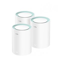 Cudy M1300 3-PACK mesh Wi-Fi-system Dual-band (2,4 GHz / 5 GHz) Wi-Fi 5 (802.11ac) Vit 2 Intern