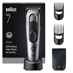 Braun HC7590 skägg/hår trimmer Svart, Silver 17 Nickel-metallhydrid (NiMH)