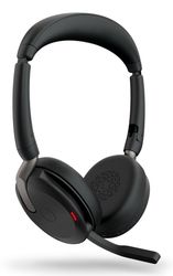 Jabra Evolve2 65 Flex Headset Trådlös Huvudband Kontor/callcenter USB Type-C Bluetooth Laddningsställ