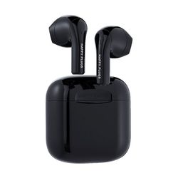 Happy Plugs JOY Headset True Wireless Stereo (TWS) I ørerne Opkald/Musik/Sport/Hverdag Bluetooth Sort