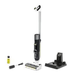 Kärcher FCV 3 vloerreiniger Skaftdammsugare, 2-i-1 Batteri Torr&våt HEPA Utan påse 160 W Vit
