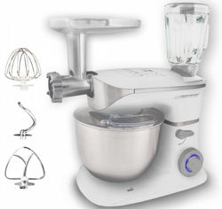 Esperanza EKM025 matberedare 1000 W 5 l Rostfritt stål, Vit