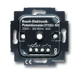 Busch-Jaeger 2112 U-101 Inbyggd Dimmer Svart