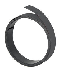 FRANKEN Magnetband (L)1.000 x (D)10 x (H)1 mm, svart för självklippning, magnetiskt, skrivbart (M802 10)