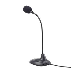 Gembird MIC-205 mikrofoner Svart Mikrofon till PC