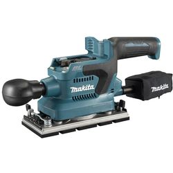 Makita DBO380Z bärbar slipmaskin Svart, Blå