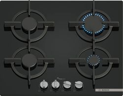 Bosch Serie 6 PPP6A6I10 spishällar Svart Inbyggd 60 cm Gas 4 zone(s)