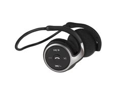 Krüger&Matz 10BT Headset Trådløs Halsbånd Bluetooth Sort, Sølv