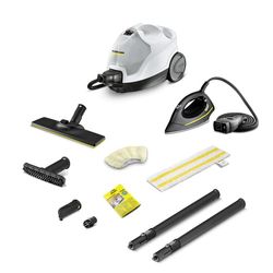 Kärcher SC 4 EasyFix IRON Cylinderångtvätt 0,8 l 2000 W Svart, Vit