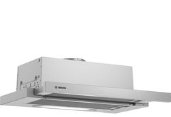 Bosch Serie 4 DFT63AC50 köksfläkt Halvinbyggd (utdragbar) Silver 360 m³/h