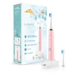 Eta Sonetic Barn Ultraljudstandborste Rosa, Vit