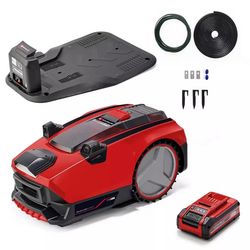 Einhell FREELEXO CAM 500 Robotgräsklippare Batteri Svart, Röd