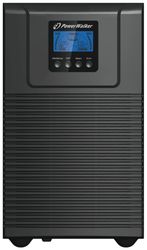 PowerWalker VFI 3000 TG strömskydd (UPS) Dubbelkonvertering (Online) 3 kVA 2700 W 5 AC-utgångar