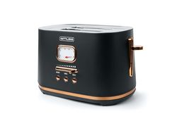 Muse MS-130 BC brödrostar 6 2 skivor 1000 W Svart, mässing