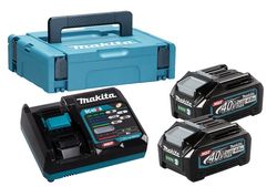Makita XGT Set med batteri och laddare