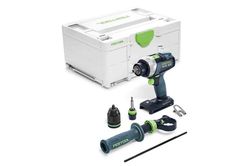 Festool QUADRIVE TDC 18/4 I-Basic 3600 RPM utan nyckel 1,9 kg Svart, Blå