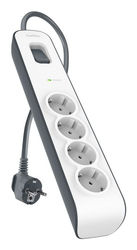 Belkin BSV400vf2M-V2 Grå, Vit 4 AC-utgångar 250 V 2 m