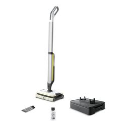 Kärcher FC 7 CORDLESS Elektrisk kost Batteri Tør&våd Poseløs Sort, Hvid, Gul 2,85 At
