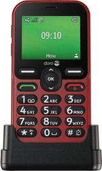 Doro Leva E10 6,1 cm (2.4") 118,9 g Rød Senior telefon