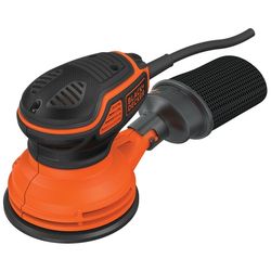 Black & Decker KA199-QS bärbar slipmaskin Skivslipmaskin 14000 RPM Svart, Orange 240 W