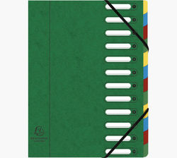 Exacompta 55123E folder Karton Grøn A4