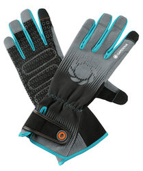 Gardena 11540-20 beskyttende håndbeklædning Havehandsker Sort, Blå, Grå Bomuld, Elastin, Nylon, Polyester, Polyurethan
