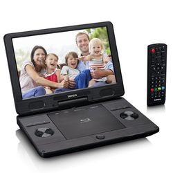 Lenco BRP-1150BK bärbara DVD/Blu-Ray-spelare Bärbar Blu-ray-spelare Cabriolet 29,2 cm (11.5") 1024 x 600 pixlar Svart