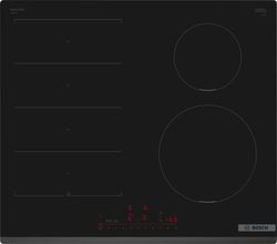 Bosch Serie 6 PIX631HC1E spishällar Svart Inbyggd 60 cm Induktionshäll med zon 4 zone(s)