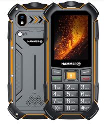 HAMMER Boost 2 LTE 6,1 cm (2.4") 241 g Svart, Gul Robust telefon