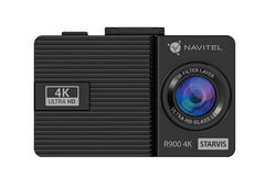 Navitel R900 4K 4K Ultra HD Batteri, Cigarr tändare Svart