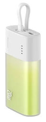 Baseus Popsicle Lithium polymer (LiPo) 5200 mAh Hvid, Grøn