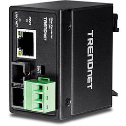 Trendnet TI-F10SC mediakonverterare för nätverk 200 Mbit/s 1310 nm Flerläge Svart