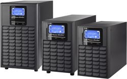 PowerWalker VFI 3000C LCD strömskydd (UPS) Dubbelkonvertering (Online) 3 kVA 2400 W 4 AC-utgångar