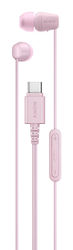 Sony IER-EX15C Headset Ledningsført I ørerne Opkald/musik USB Type-C Lyserød