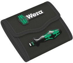 Wera 05136471001 taske til opbevaring af værktøj Sort, Grøn Tekstil