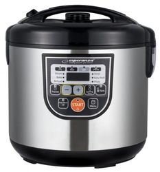 Esperanza EKG011 multicooker 5 l 860 W Svart, Rostfritt stål