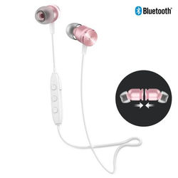 iLuv Metal Forge Air Hovedtelefoner Trådløs Halsbånd Opkald/musik Bluetooth Roseguld