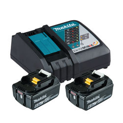 Makita 199480-6 batteri och laddare för motordrivet verktyg Set med batteri och laddare