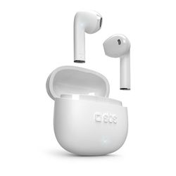 SBS One Color Headset True Wireless Stereo (TWS) I ørerne Opkald/musik Bluetooth Hvid
