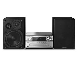 Panasonic SC-PMX94EG-S stereoanlæg Home audio micro system 120 W Sort, Sølv