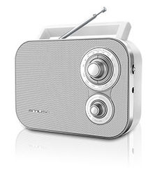 Muse M-051 RW Bärbar Analog Vit