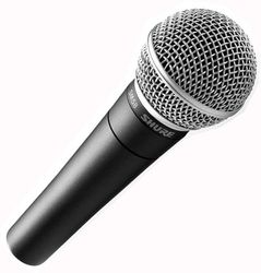 Shure SM58 Svart Scenmikrofon
