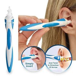 Smart Swab Spiral Ørerenser + 16 ekstra silikonespidser