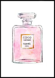 Chanel Perfume Plakat