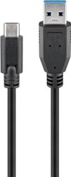Synkroniser & oplad superhastighed USB-C™ til USB A 3.0 opladerkabel