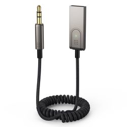 INF Bluetooth Aux-kabel til bilen Grå