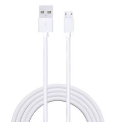 PS3 / PS4 Micro-USB 1 Meter Opladningskabel - Hvid