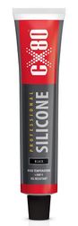PROFESSIONELL SVART HÖGTEMPERATURSILIKONTUB 80 ML - CX-061