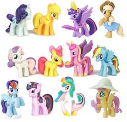My Little Pony Figurer - 12 Pack
