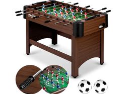 Neo-Sport Fotballbord, mørkebrunt 118x61x79 cm (NS-804)